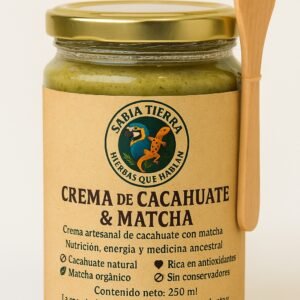 CREMA DE CACAHUATE MATCHA